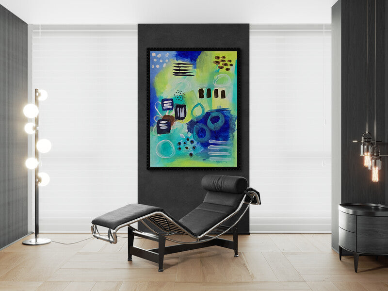 IntuitiveHues #27 — Original Color Theory Study | Abstract Art by K'Robsart