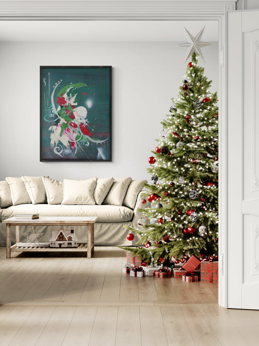 Yuletide Reverie Original Artwork