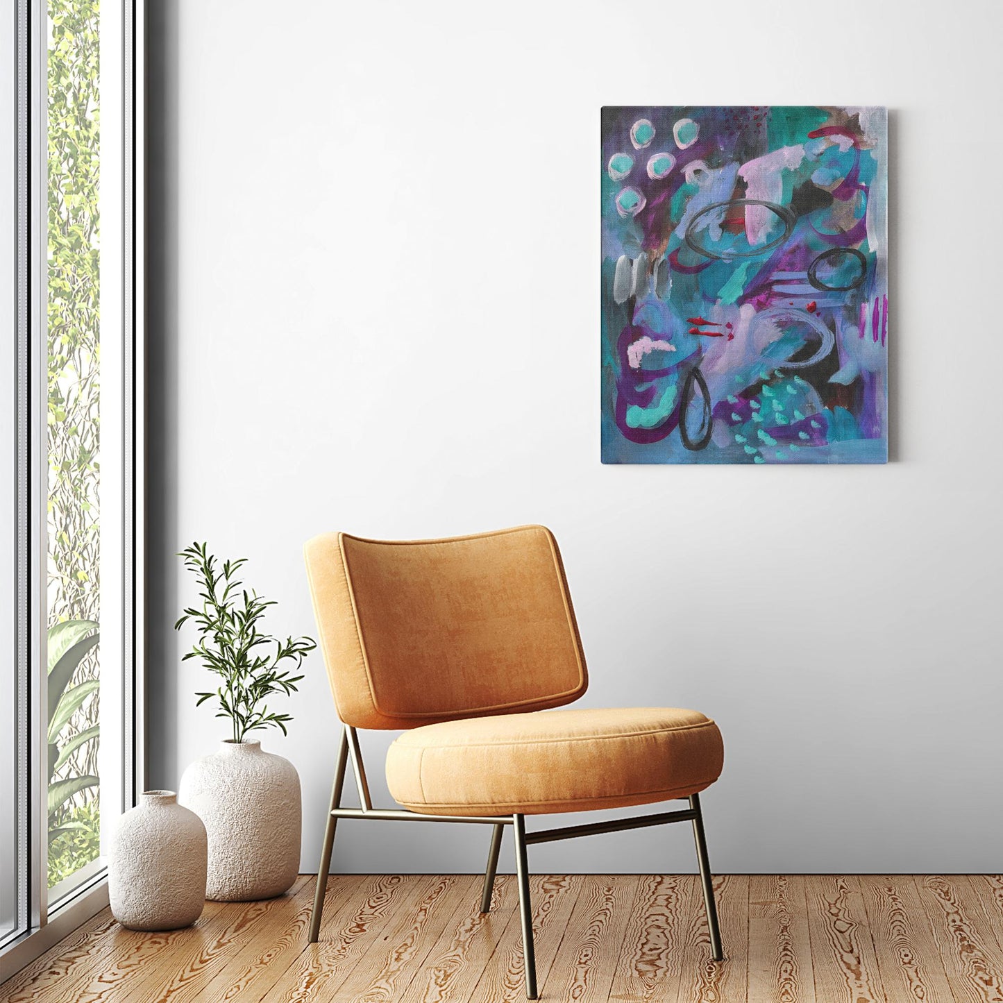 IntuitiveHues Collection #7 Canvas Wraps