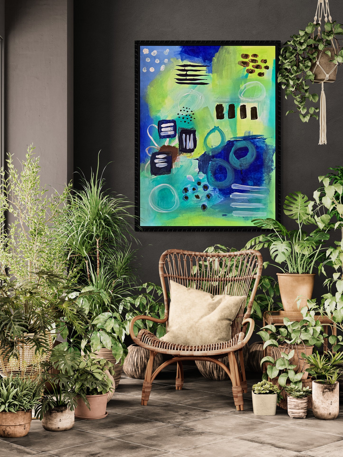 IntuitiveHues Collection #27 Original Artwork