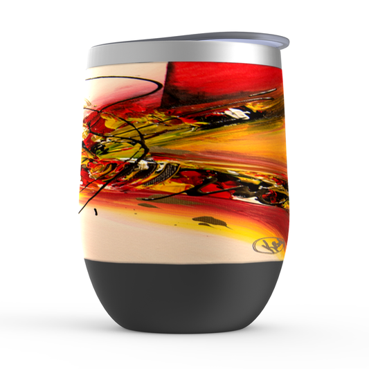 Fire Stemless Wine Tumblers