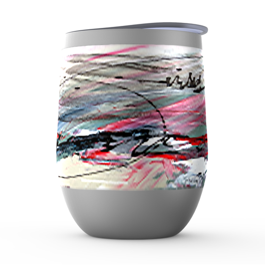 CherriesNCream Stemless Wine Tumblers