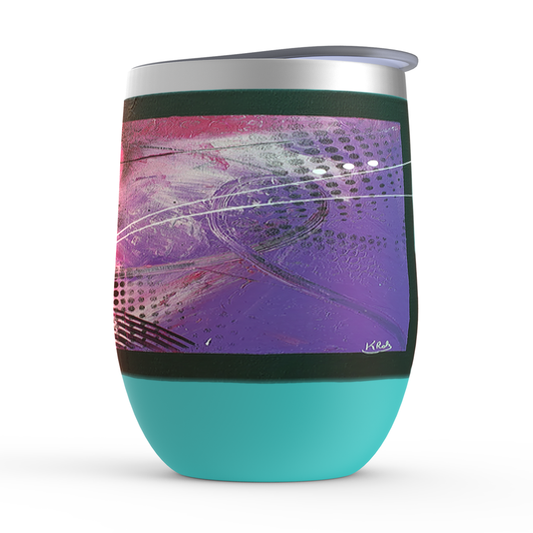 Purple Ice Stemless Wine Tumblers