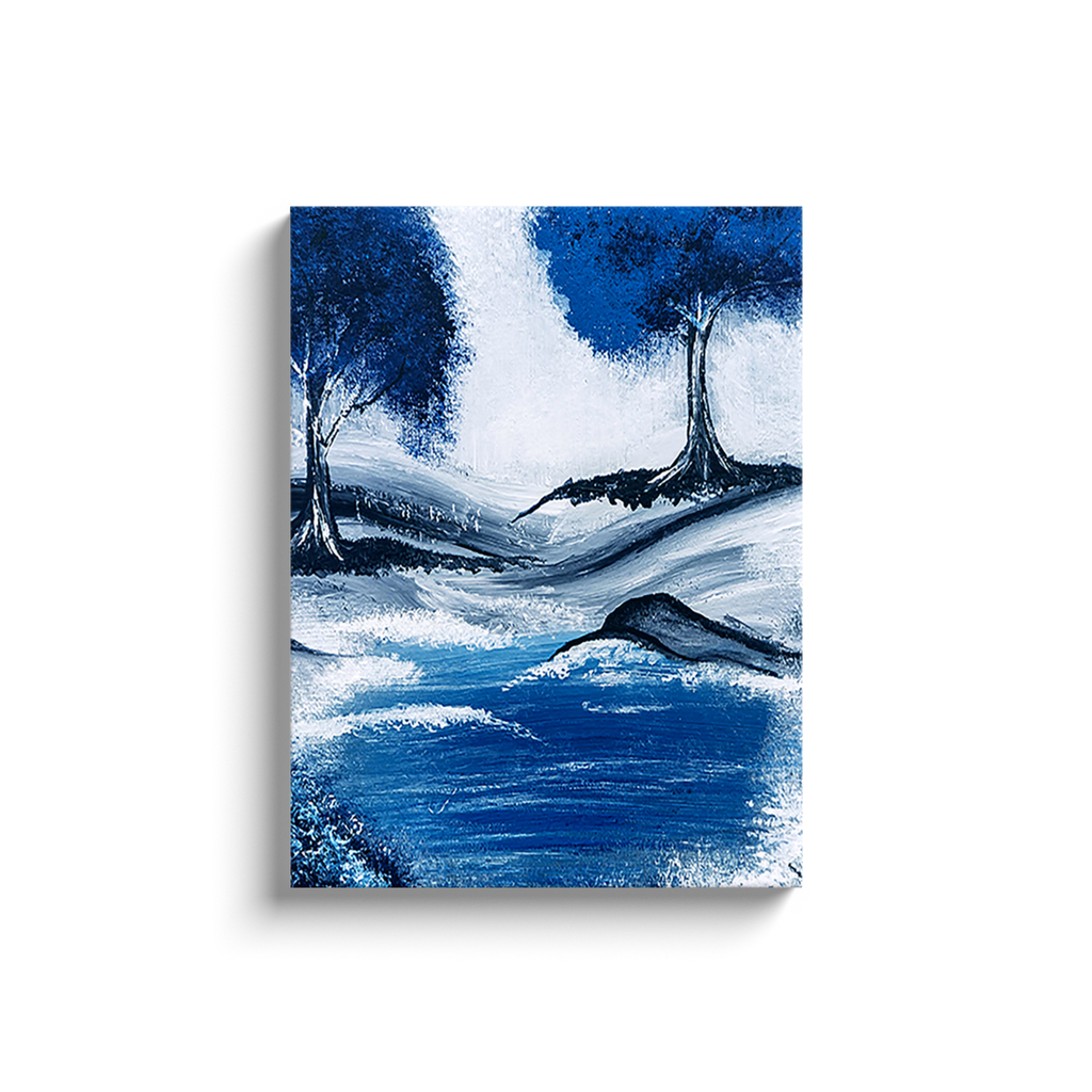 WinterBlue Canvas Wraps *