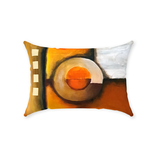 OptiGeo1 Demo Throw Pillows (polly twill)