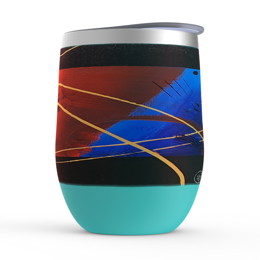 African Safari 4 Stemless Wine Tumblers