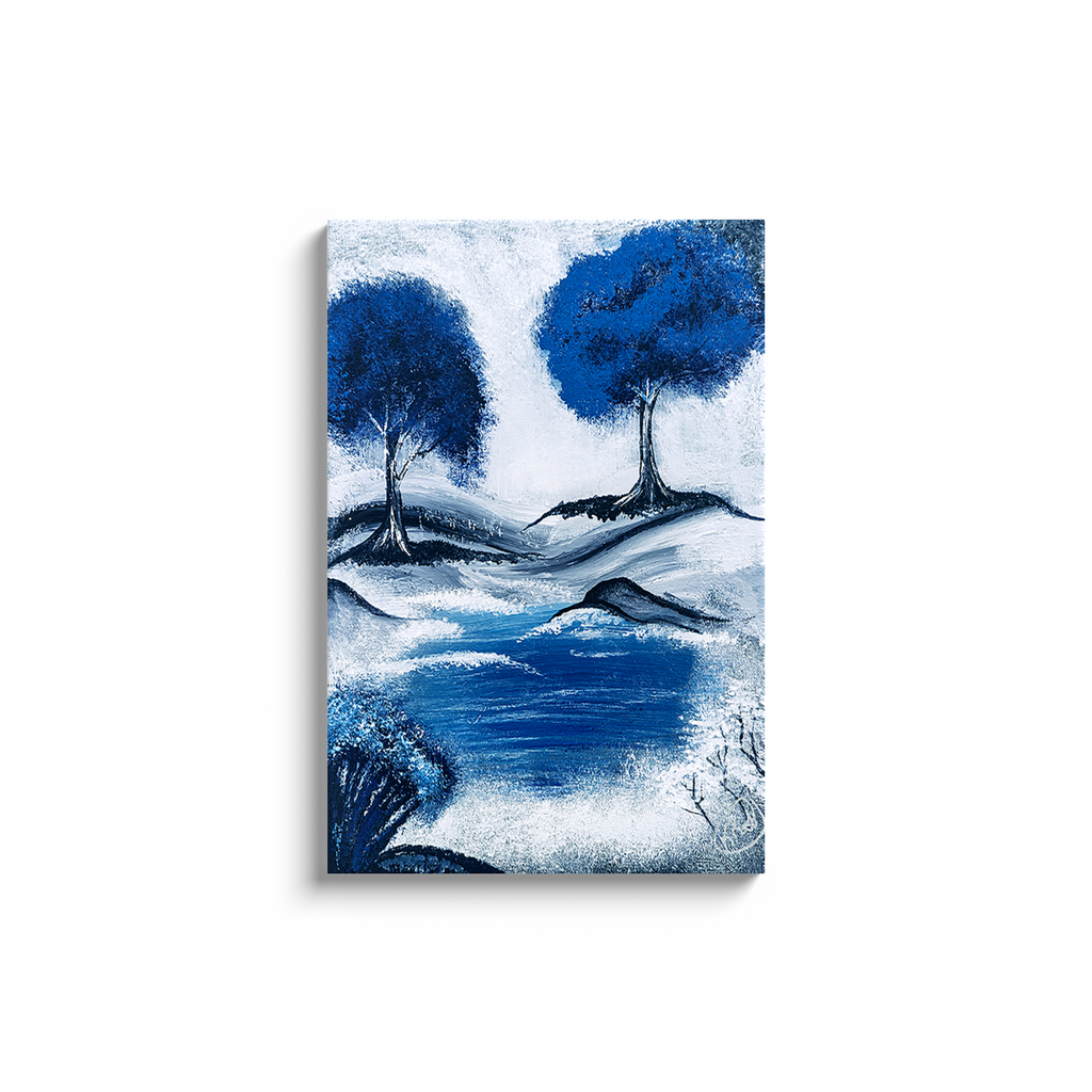 WinterBlue Canvas Wraps *