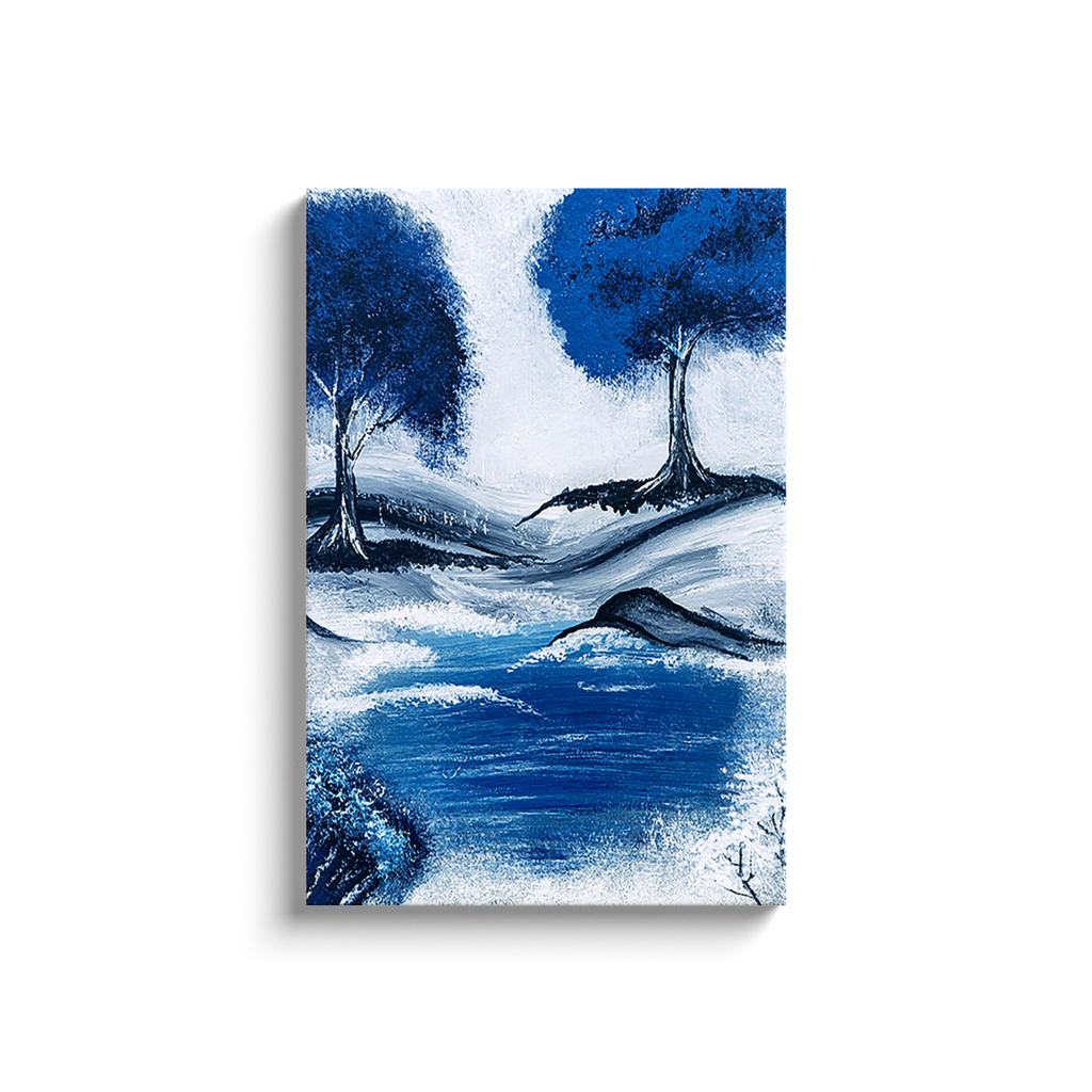 WinterBlue Canvas Wraps *