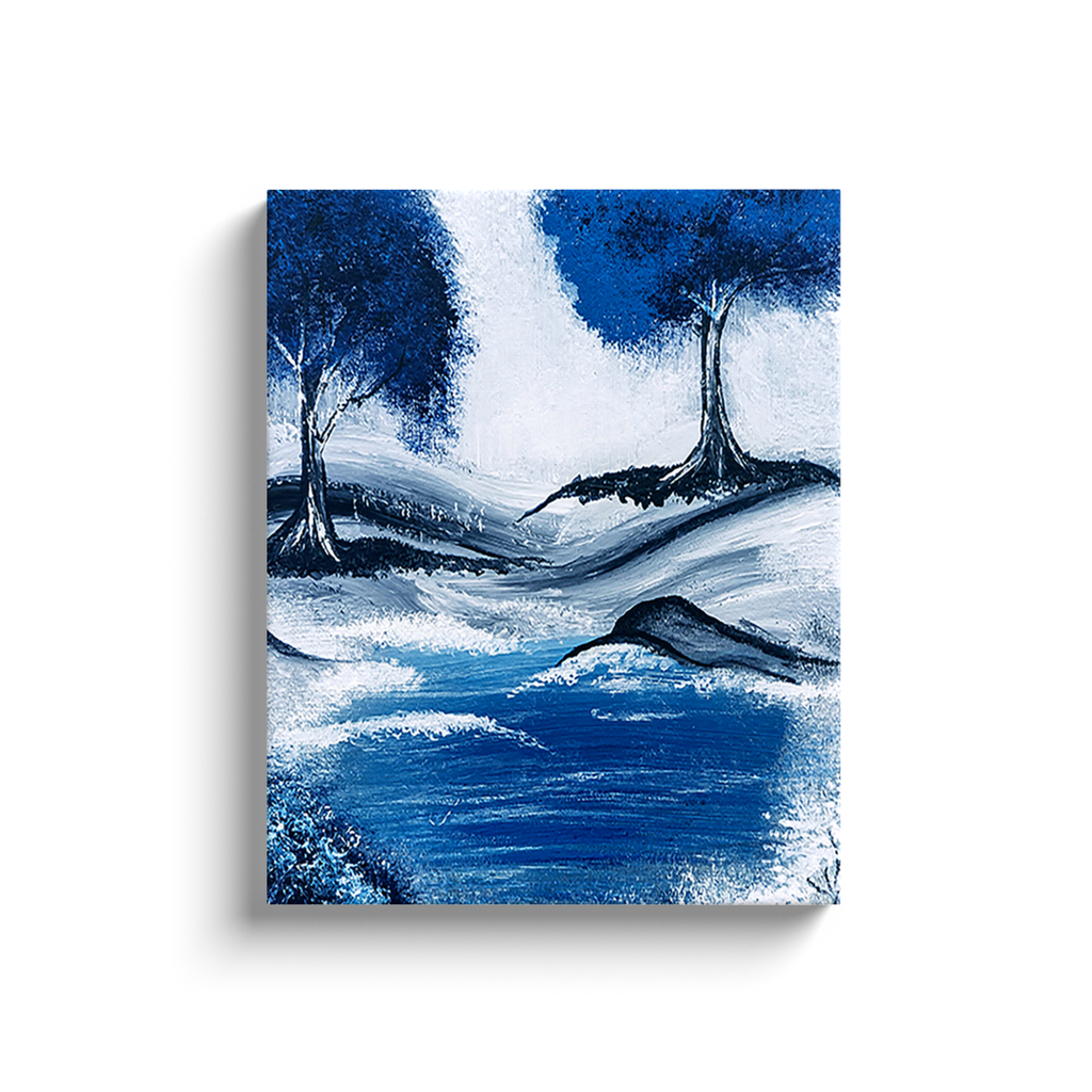 WinterBlue Canvas Wraps *