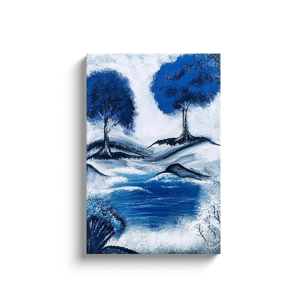 WinterBlue Canvas Wraps *