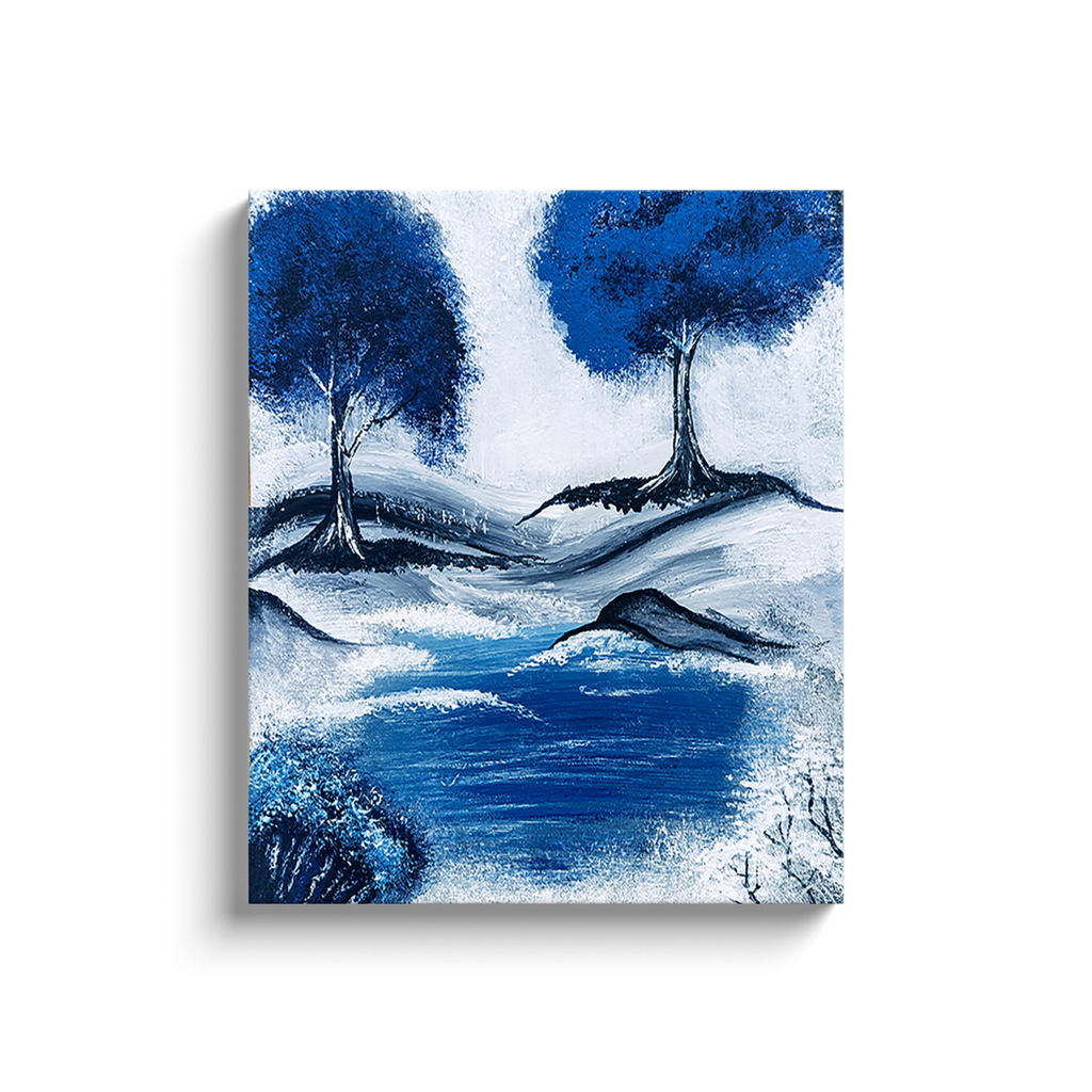 WinterBlue Canvas Wraps *