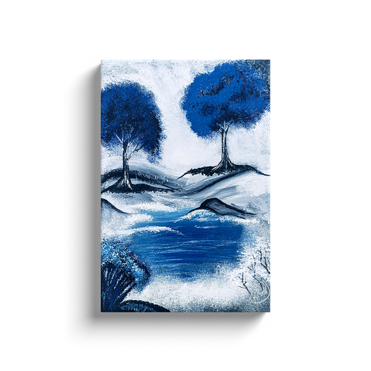 WinterBlue Canvas Wraps *