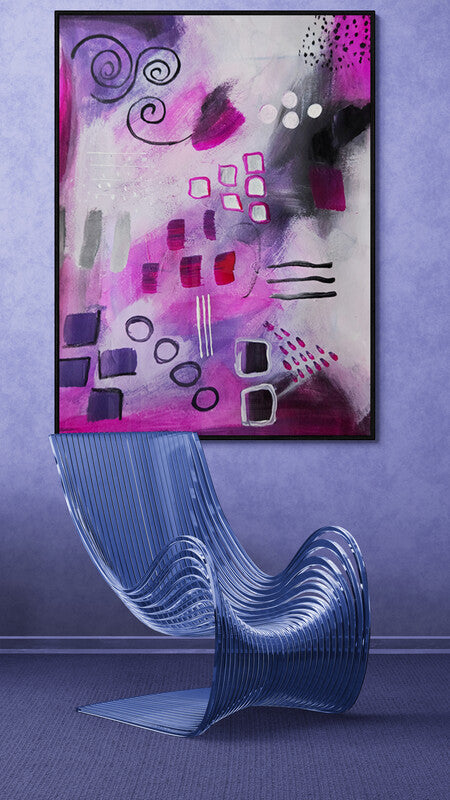 IntuitiveHues No. 29 — Original Color Theory Study | Abstract Art by K'Robsart